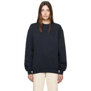 아페쎄 맨투맨 네이비 JW Anderson 크루넥 스웨터 232252F098016