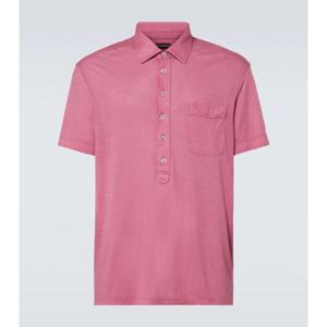 톰포드 실크 리넨 폴로 셔츠 P00992002
