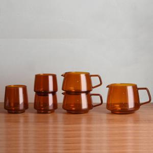 킨토 세피아 카페 내열유리 텀블러 270ml / 커피잔 / 찻잔 / 물