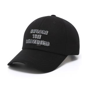 내셔널지오그래픽 N235AHA600 레터링캡 BLACK