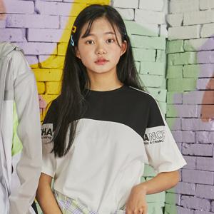 [에스핏] (주니어) 하프앤 티셔츠_SJX304FKRT35