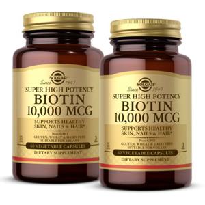 솔가 비오틴 10,000 MCG 60베지캡슐 X2
