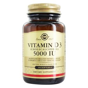 4개X  솔가  비타민  D3  콜레카시페롤  5000  IU  100  소프트젤