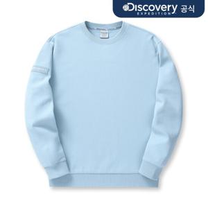 [디스커버리] 와펜 맨투맨 (D/BLUE) DXMT35041-BLD