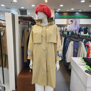 [베네통]후드트렌치코트(BACTA5431)