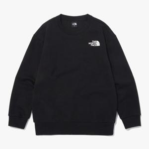 노스페이스 키즈 NM5MQ50S 블랙 에센셜 스웨트셔츠 맨투맨