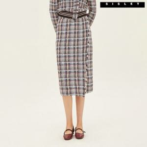 [시슬리] 발텍스 셋업 니트 스커트 SAKS42261_PP