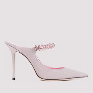 지미추 빙 100 뮬 BING100.CNQ ROSE PINK