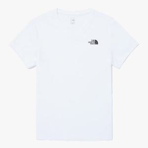 노스페이스 여성 리커버리 반팔 브이넥 티 NT7UQ37C_CH