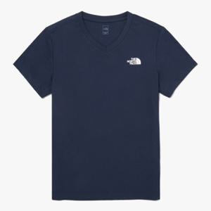 노스페이스 여성 리커버리 반팔 브이넥 티 NT7UQ37B_CH