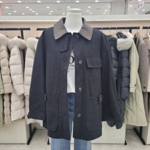 [온앤온]가죽카라 빅포켓 야상점퍼(솜충전) njp4sm11501