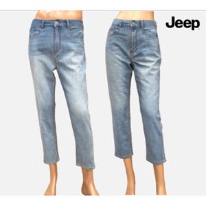 Jeep [지프] JP2DPF712 (공용) 포켓 와펜 배기 데님팬츠 청바지