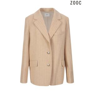 [주크]() 헤링본 투버튼자켓 (Z231MSF102_YE)