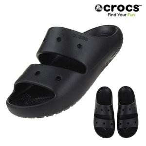 크록스 CROCS 매장판 슬리퍼 클래식 샌들2.0 209403-001 블랙