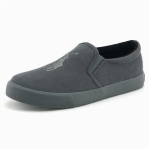 CAREY TWIN GORE 폴로 여성 슬립온 운동화 차콜 RFS11154MA-W