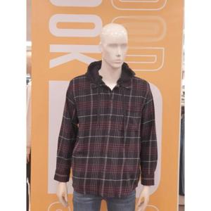 뱅뱅 세이브존02 후드탈부착셔켓체크 남방 BSK637