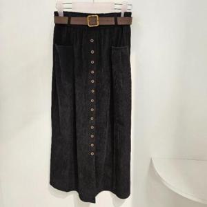Sellys HC03 샐리 단추골덴 스커트 So707013 64