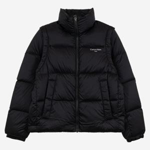 캘빈클라인 골프 여성 숏 다운 패딩 자켓 BLACK CA2JD140102 BLACK