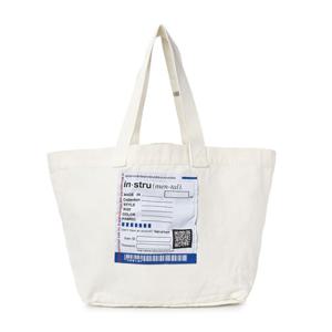 메종미하라야스히로 빅 네임 남성 토트백 I12BG701 WHITE