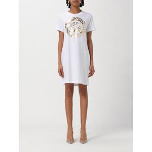 저스트까발리 숏 원피스 76PAOG12CJ300 003 White
