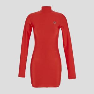 코페르니 하이넥 핏팅 레드 미니원피스 COPJS60545RED