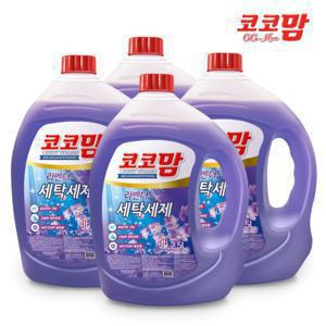 코코맘 라벤더 세탁세제 액체세제 (2.5LX4개)외 플로럴 2종모음전