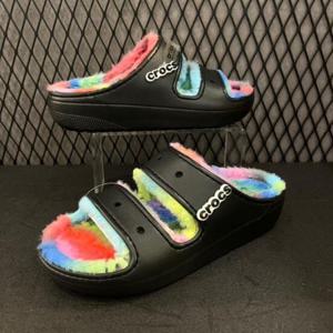 CROCS HC02 클래식 코지 스프레이 샌달 208046-0C4