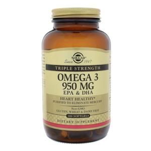 [해외직구] 솔가 오메가3 EPA DHA 950mg 100 소프트젤