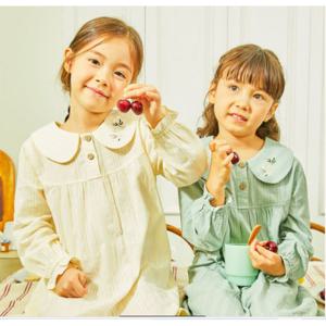 [오가닉맘]오가닉맘 플리아베여아원피스잠옷 (MIFSSW12)