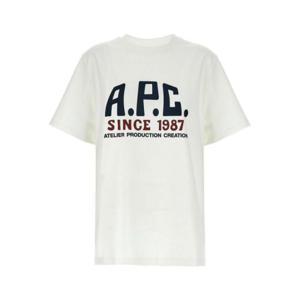 아페쎄 반팔 티셔츠 COHBUM26442AAB White
