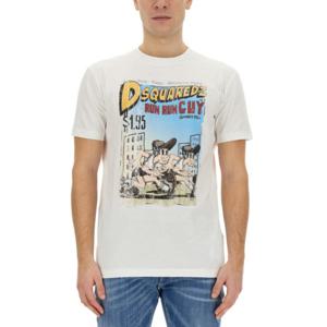디스퀘어드2 반팔 티셔츠 S74GD1226 WHITE