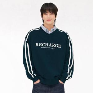 체이스컬트 HC04 브이넥 맨투맨 티셔츠 EARK5133B0C