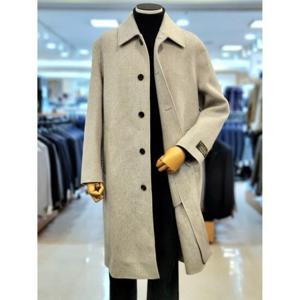 바쏘옴므 세이브존03 바쏘옴므 23FW 울  블렌드 핸드메이드 롱 코트 WSAGX4CJ61AA