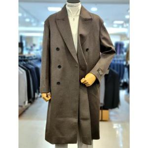 바쏘옴므 세이브존03 바쏘옴므 23FW  울 블렌드 오버핏 더블코트 WSAGX4CD23AA