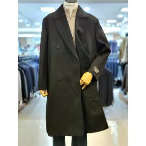 바쏘옴므 세이브존03 바쏘옴므 23FW  울 블렌드 오버핏 더블코트 WSAGX4CD20AA