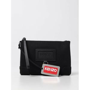 [KENZO] 여성 클러치 캔버스 FD62PM922F01 99 블랙 /6