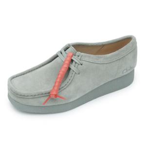 CLAOXC3635WF7 금강제화 랜드로바 클락스 여성 왈라비 Wallabee EVOsh 그레이