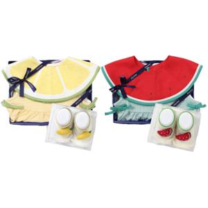 [압소바]리몽무소바디슈트(턱받이)+양말세트A23106D1SET (임신출