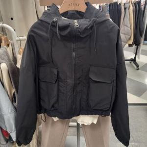 클리지 HC26 여성크롭 후드점퍼 CO7WJP02