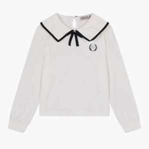 오후키즈 sh06 와이드카라 긴팔티 OHLA25S53