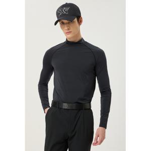 [PXG공식] 남성 여름 모크 넥 베이스레이어 롱 슬리브 티셔츠-PJMPM111121