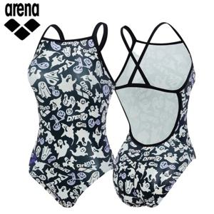 [아레나] 고스트 빌리지 원피스 싱글 크로스 스트랩백 A5SL1LO03BLK