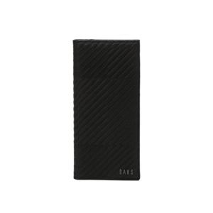 [닥스핸드백] DBWA5E210BK 블랙 체크 소가죽 장지갑