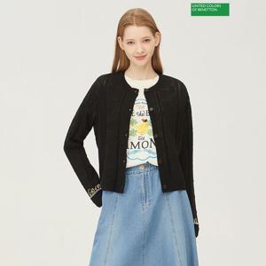 [베네통] 수박 스카시 니트 가디건 BAKC55431