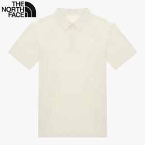노스페이스 NT7PR01E 남성 쿨 냉감 아이스그린 반팔 폴로 티셔츠 KR