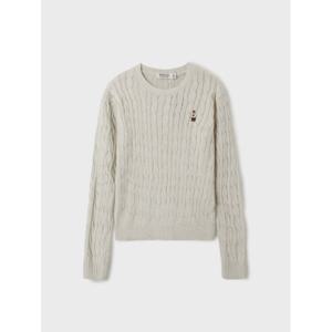 [후아유]Steve Cable R-neck Pull over WHKAF1204F