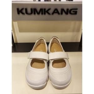 금강제화 랜드로바 CLASLC5106WF4 클락스 여성 쿠션 메리제인 스니커즈 (베이지 연핑)