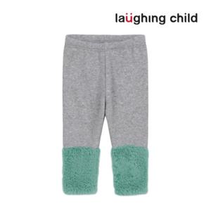 [래핑차일드]퍼 배색 레깅스(89D1540401_MR)