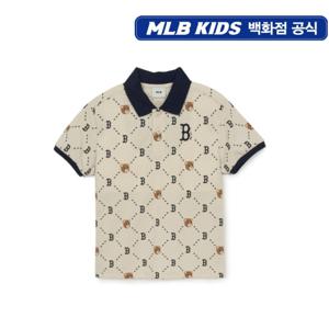 MLB키즈 모노베어 카라티셔츠 (7APQC015343SAL)