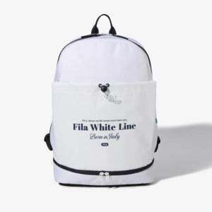 [휠라] WHITE LINE 라켓 백팩 FS3BPF5201X_OWH